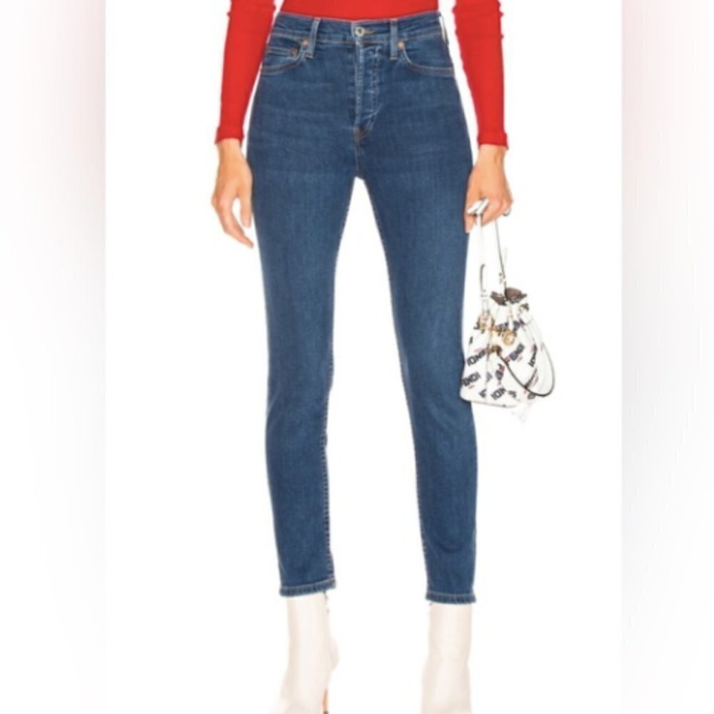 RE/DONE Skinny High Rise Jeans Medium 53